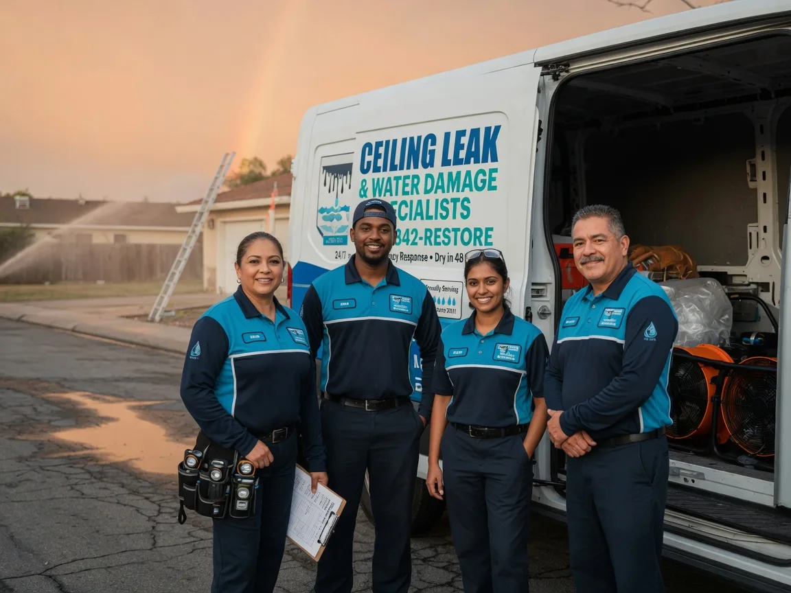 Ceiling Leak Cleanup company in Morrisville, VT